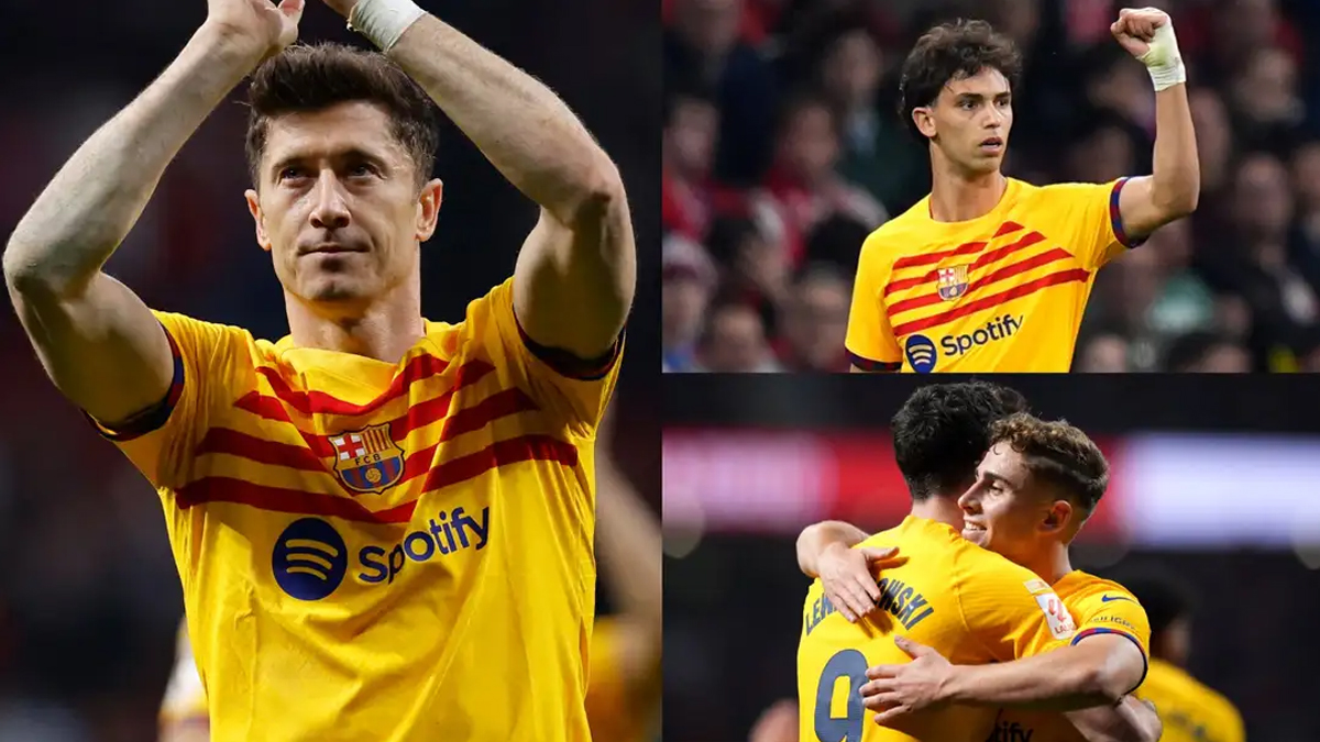 অ্যাটলেটিকোর বিপক্ষে বড় জয়ে টেবিলের দুইয়ে বার্সা