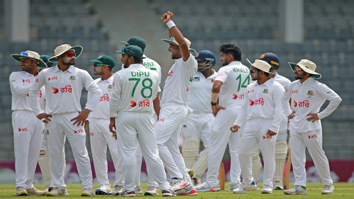 দুই সেঞ্চুরিয়ানকে সাজঘরে ফেরালেন রানা, ম্যাচে ফিরলো বাংলাদেশ