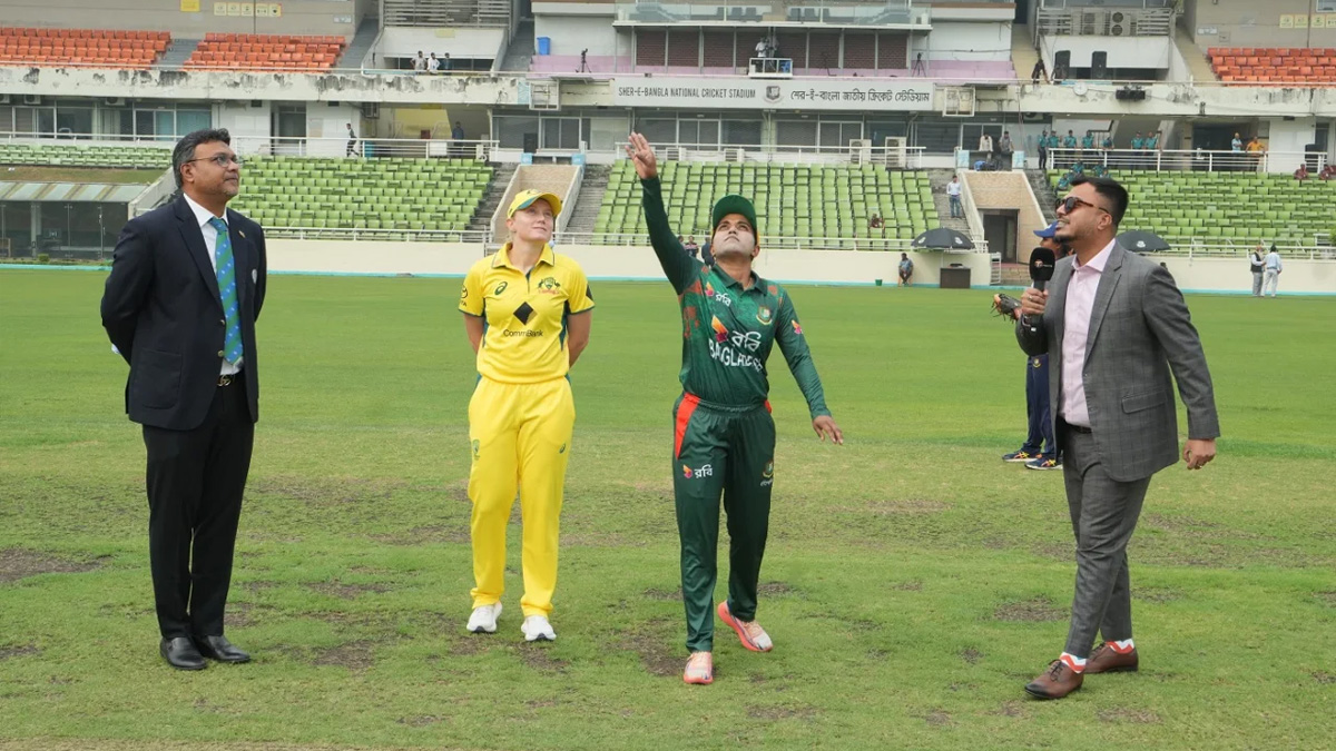 অস্ট্রেলিয়াকে চেপে ধরেছে টাইগ্রেসরা