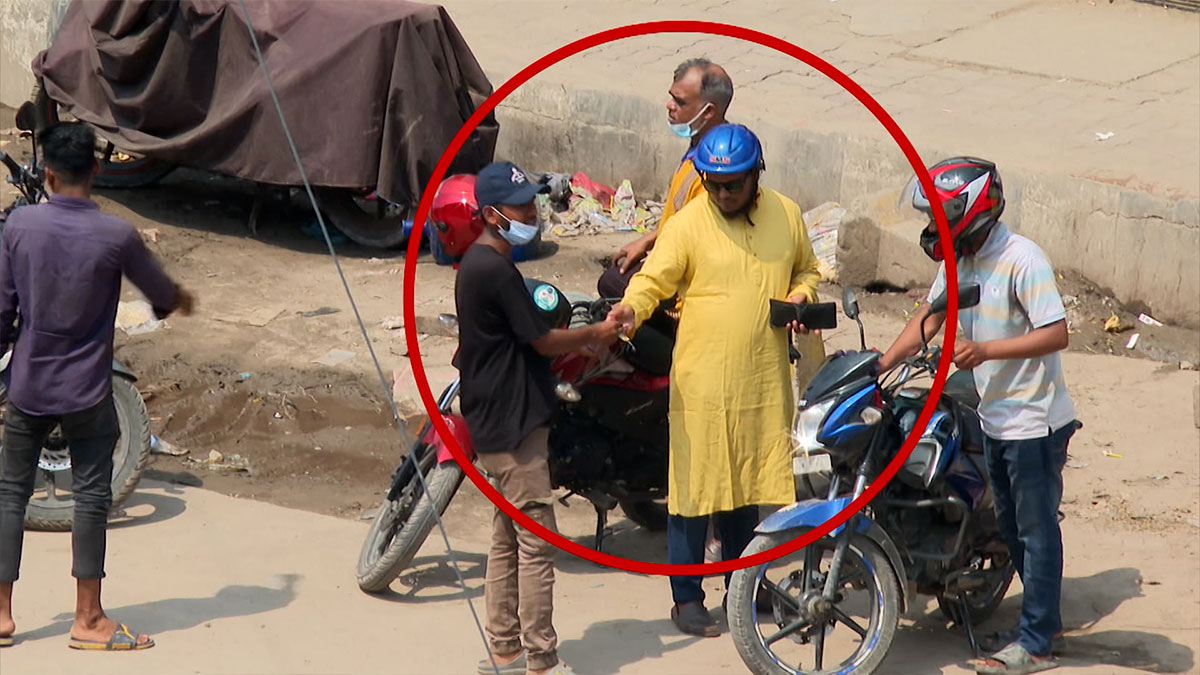 ঢাকার বসিলা মোড়ে চাঁদাবাজি: প্রতি মাসে তোলা হয় কয়েক কোটি টাকা