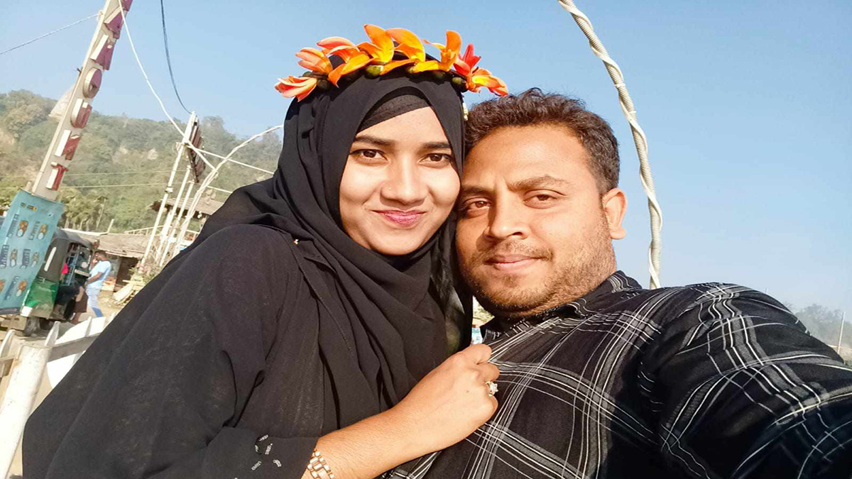 ট্রাকচাপায় ঝরলো নববধূর প্রাণ, হলো না ঈদের পর ঘটা করে বিয়ে