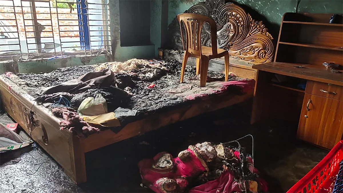 ধামরাইয়ে গ্যাস লিকেজ থেকে বিস্ফোরণে একই পরিবারের দগ্ধ ৪