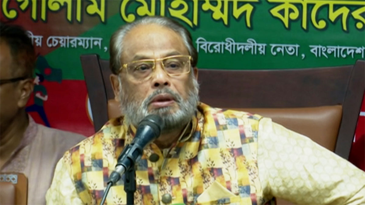 ‘জাতীয় পার্টিকে বিভক্ত রাখতে এমপিদের মধ্যে ইন্ধন জোগায় সরকার’