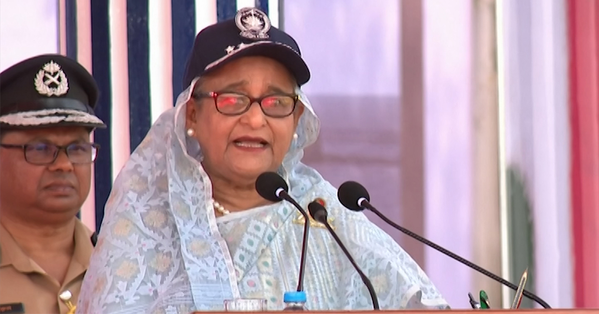 সশস্ত্র বাহিনী দেশের যেকোনো প্রয়োজনে কাজ করবে: প্রধানমন্ত্রী