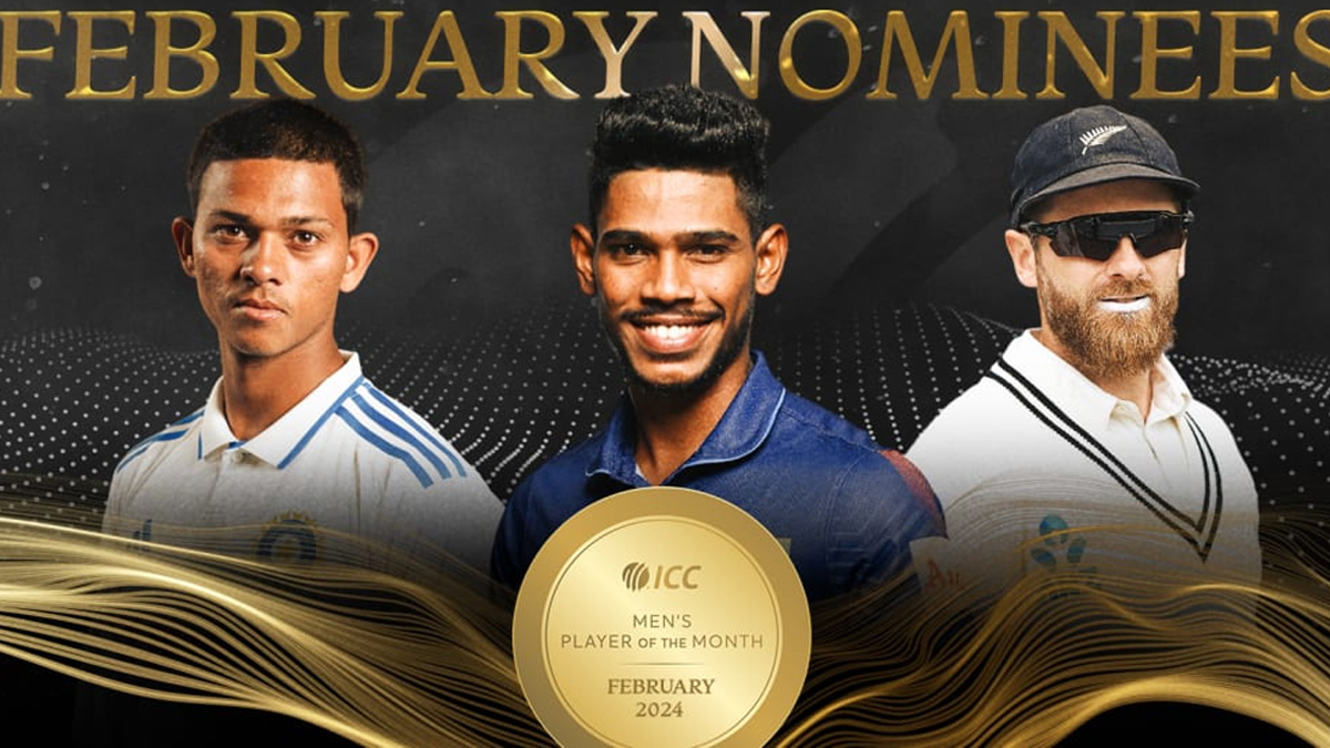 আইসিসির মাস সেরার লড়াইয়ে জয়সওয়ালের সঙ্গী উইলিয়ামসন, নিসাঙ্কা