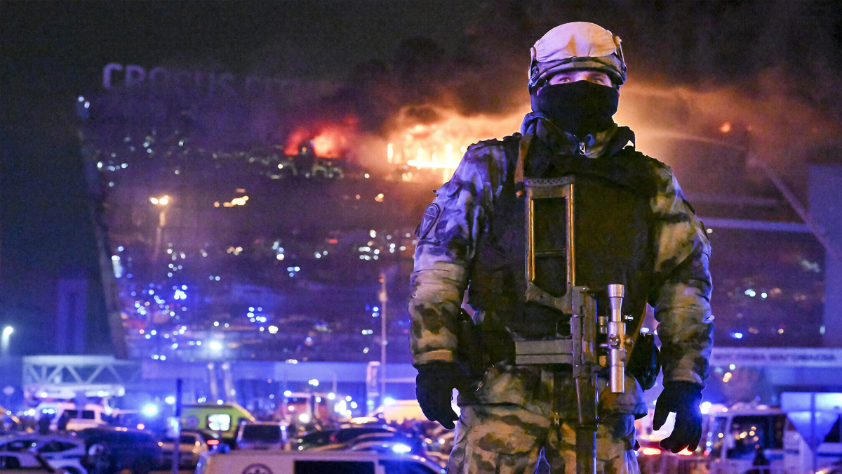 মস্কোতে কনসার্ট হলে হামলার দায় স্বীকার করলো আইএস