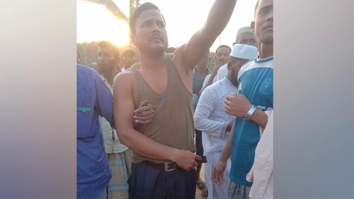 মিয়ানমার থেকে ছোড়া গুলিতে বান্দরবানে ইউপি সদস্য আহত