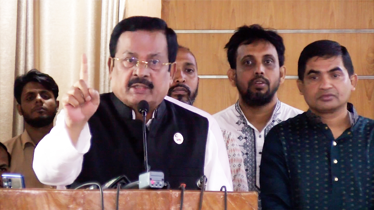 ধ্বংসের ট্রেনে উঠে যাওয়া বিএনপিকে নিয়ে মাথাব্যথা নেই: নানক