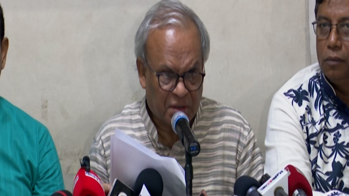 ‘মানুষ ঐক্যবদ্ধ না হলে বাংলাদেশের অবস্থাও ফিলিস্তিনের মতো হবে’