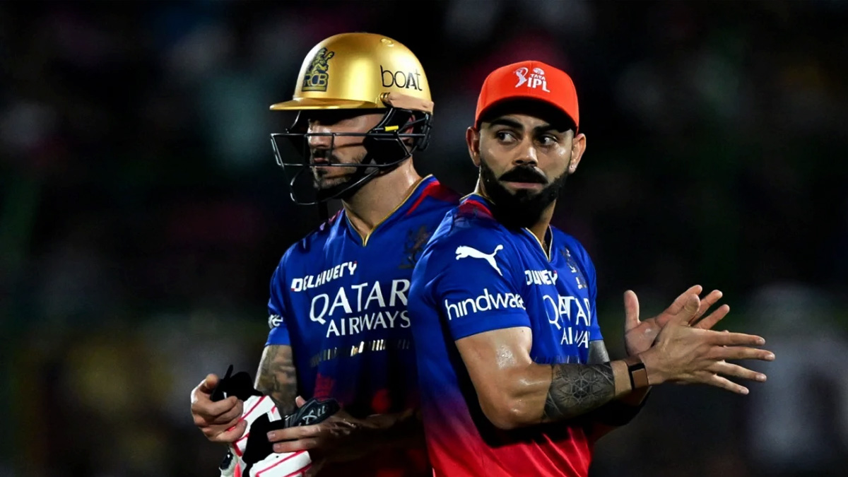 শতরানের উদ্বোধনী জুটি গড়লেন কোহলি-ডু প্লেসি