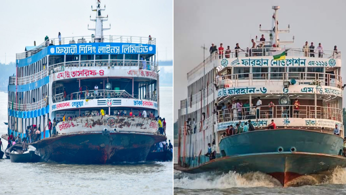 প্রাণহানির ঘটনায় দুই লঞ্চের রুট পারমিট বাতিল, ম্যানেজারসহ আটক ৫