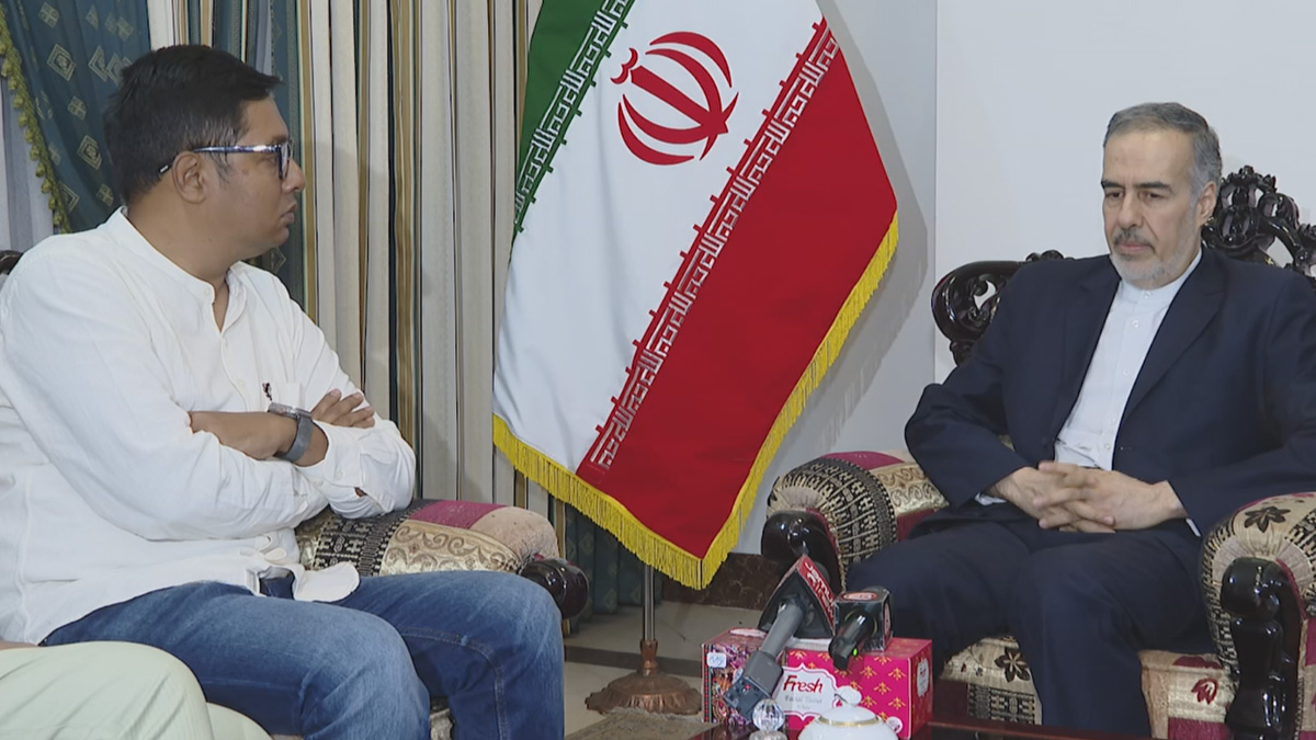 ইসরায়েল পাল্টা হামলা করলে দাঁতভাঙা জবাব দেয়া হবে: ঢাকায় ইরানের রাষ্ট্রদূত