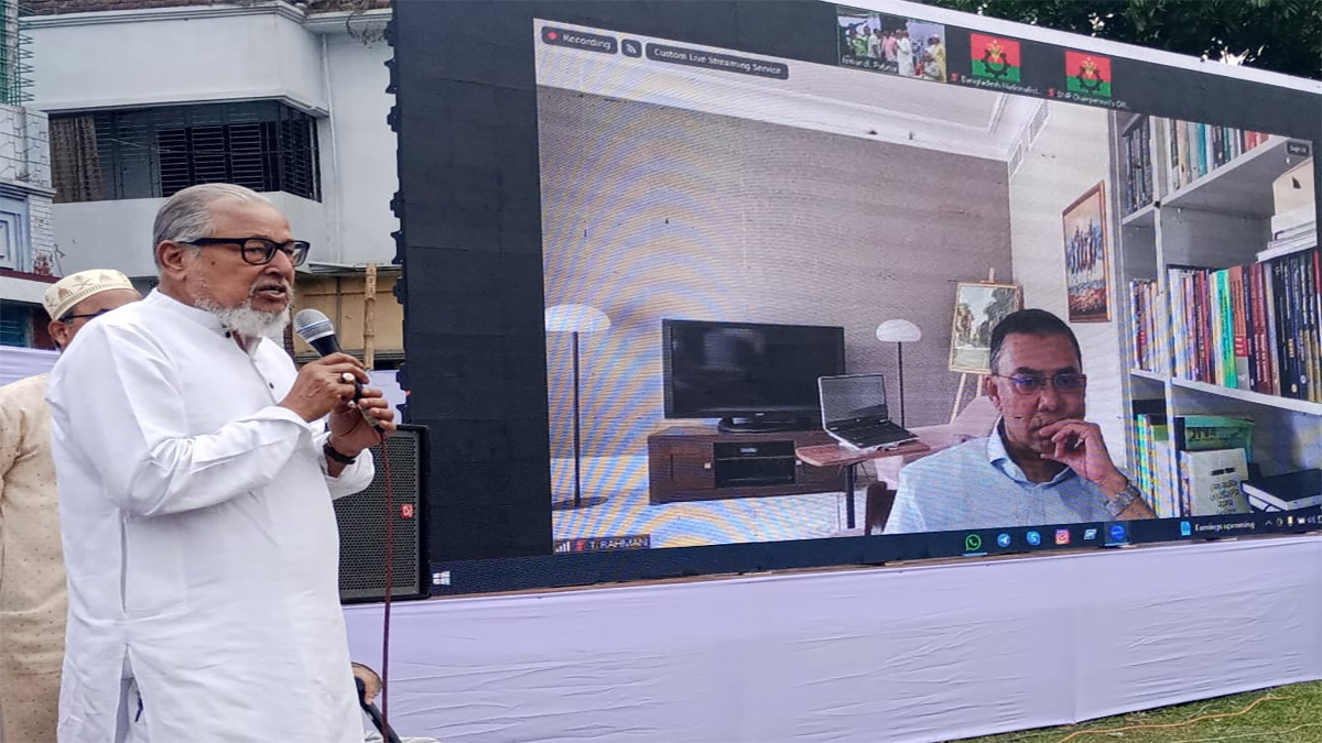 কোনো স্বৈরাচার টেকেনি, এরাও টিকবে না: নজরুল ইসলাম খান