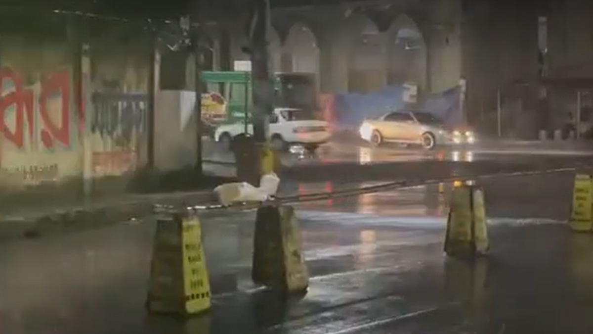 তীব্র গরমে সিলেটে স্বস্তির বৃষ্টি