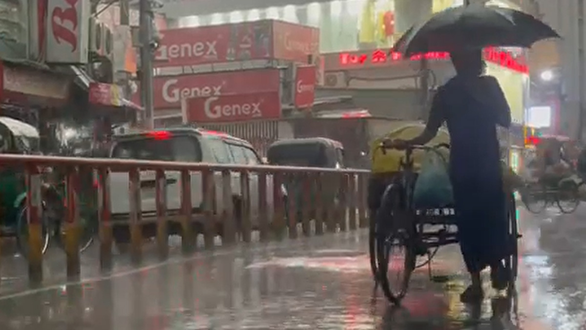 তীব্র দাবদাহে সিলেটে স্বস্তির বৃষ্টি