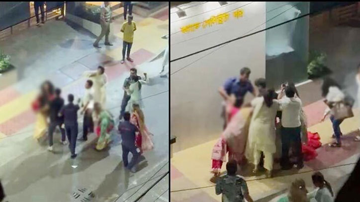 গুলশানে বারের সামনে হাতাহাতি, ৩ নারী গ্রেফতার