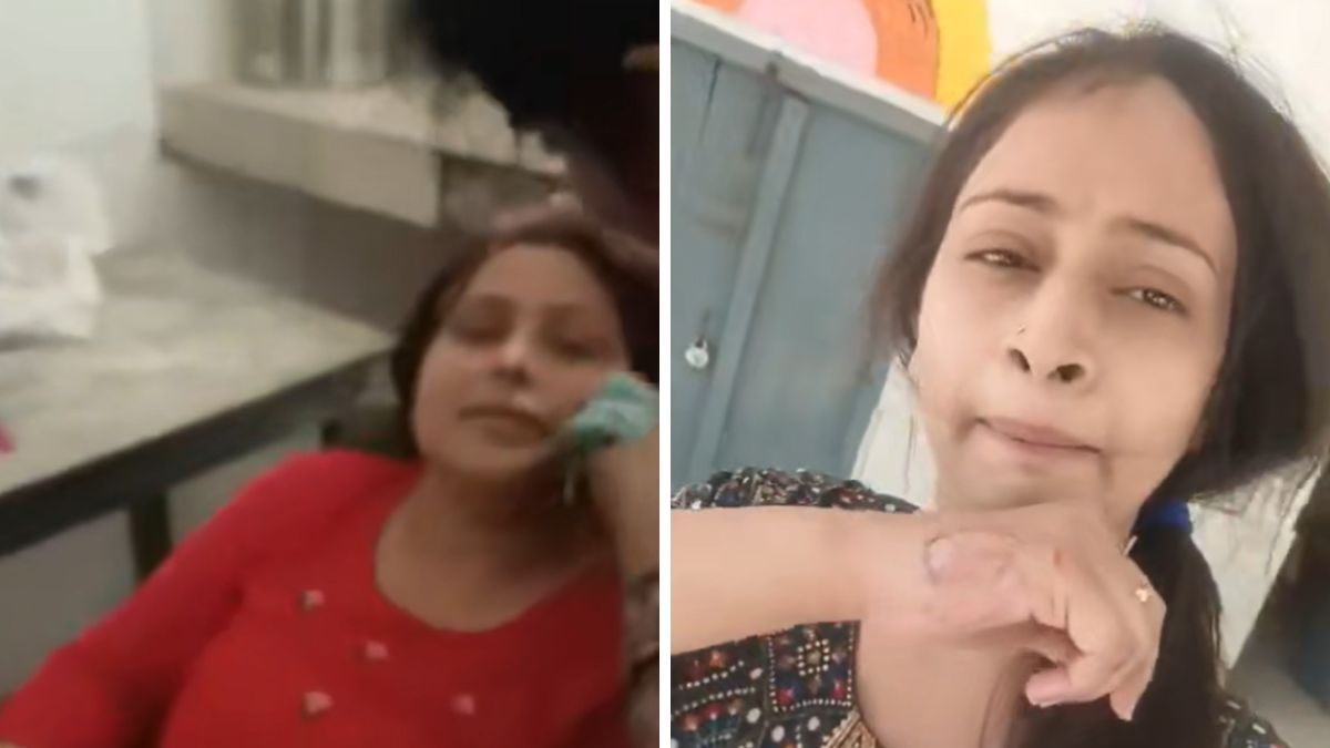 স্কুলে বসে প্রধান শিক্ষক করাচ্ছিলেন ফেসিয়াল, ধরে ফেলায় দিলেন কামড়ে