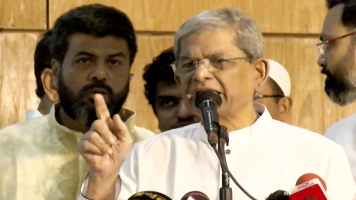 মানুষের সব অধিকার কেড়ে নিয়েছে সরকার: মির্জা ফখরুল