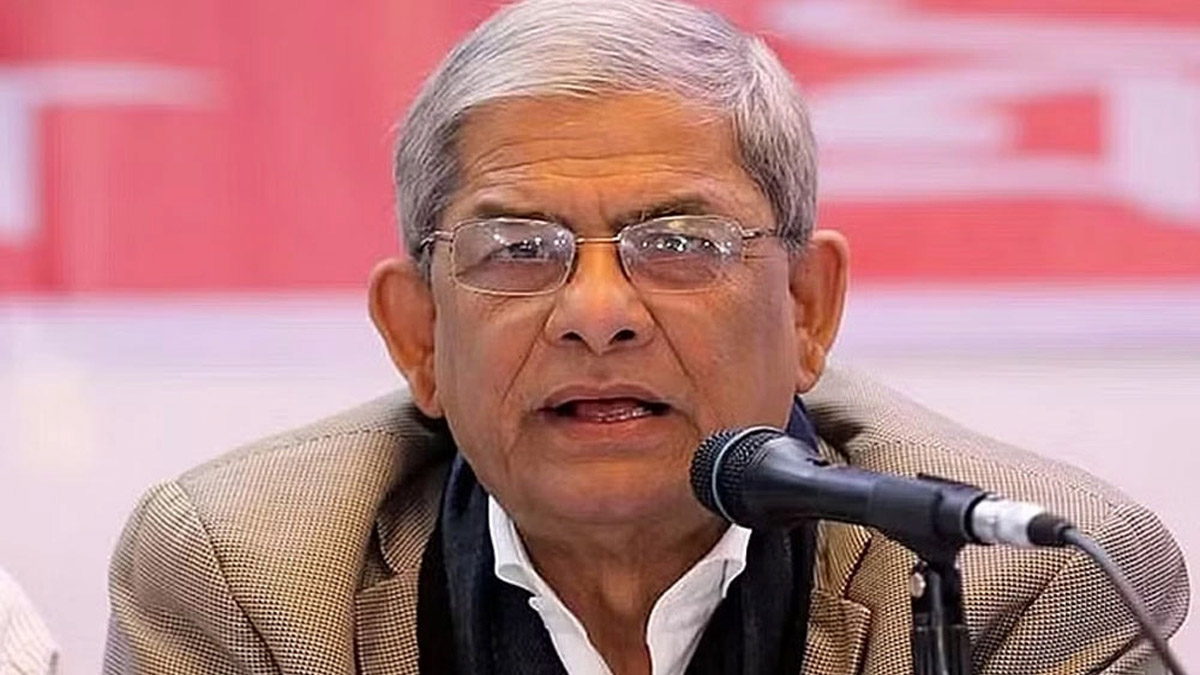 দেশকে অনিশ্চয়তার দিকে ঠেলে দিয়েছে আ. লীগ: ফখরুল