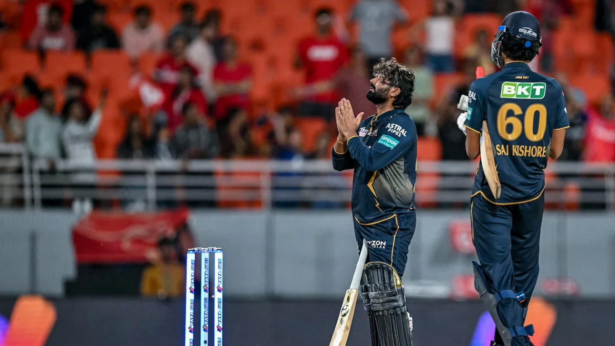 পাঞ্জাবকে হারের বৃত্তে বন্দি করে জয়ে ফিরলো গুজরাট