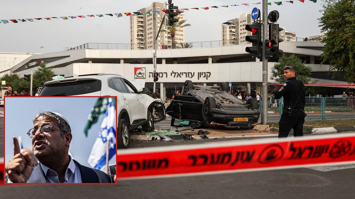 সড়ক দুর্ঘটনায় আহত ইসরায়েলি মন্ত্রী