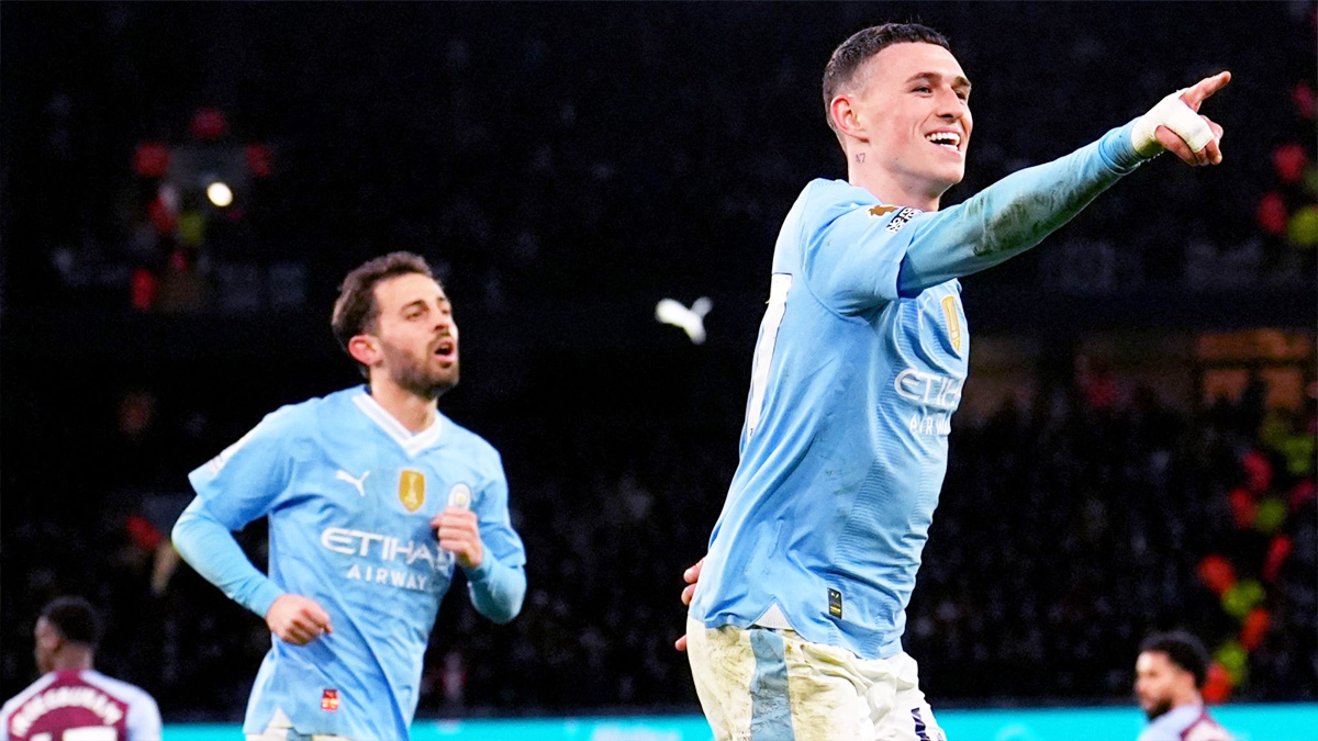 অ্যাস্টন ভিলাকে উড়িয়ে দিয়ে জয়ে ফিরলো ম্যানসিটি, ফোডেনের হ্যাটট্রিক