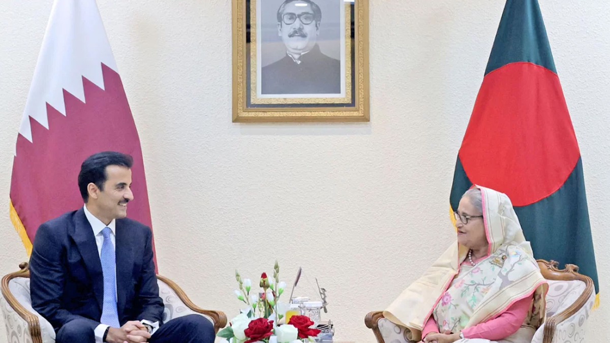 বাংলাদেশ ও কাতারের মধ্যে ১০ চুক্তি-সমঝোতা স্বাক্ষর