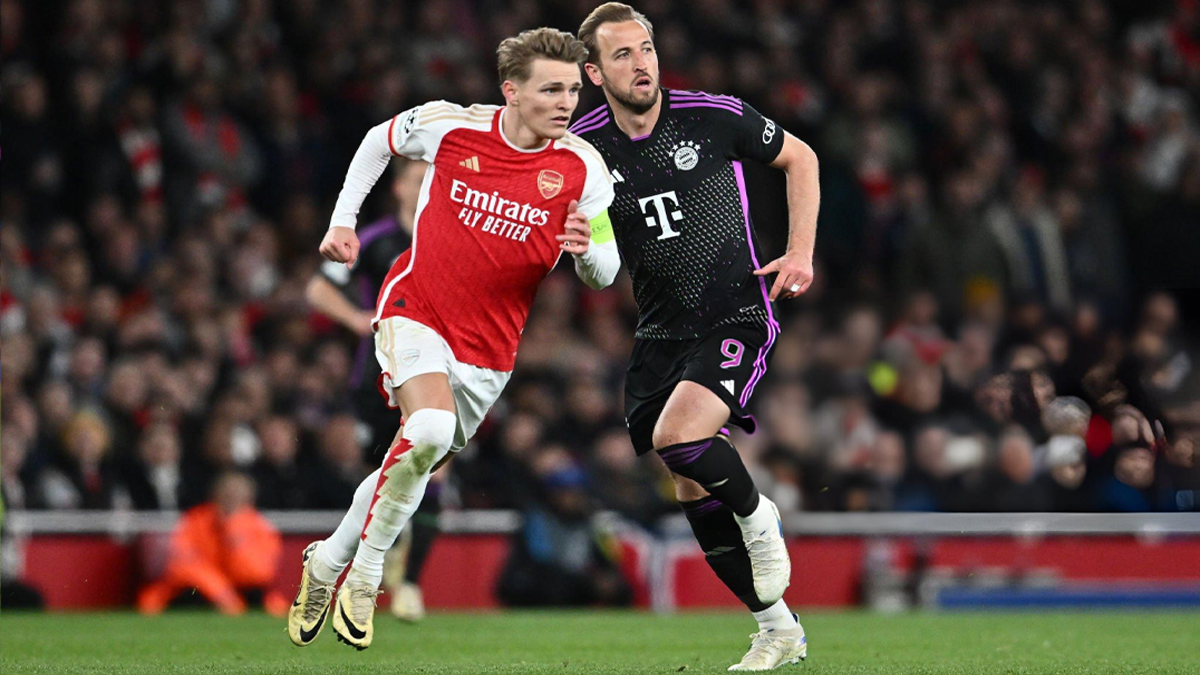 কেইনের ঘরে ফেরার রাতে আর্সেনাল-বায়ার্নের লড়াই ড্র