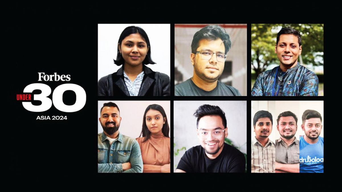 ফোর্বসের ‘৩০ অনূর্ধ্ব ৩০’ এশিয়ার তালিকায় ৯ বাংলাদেশি