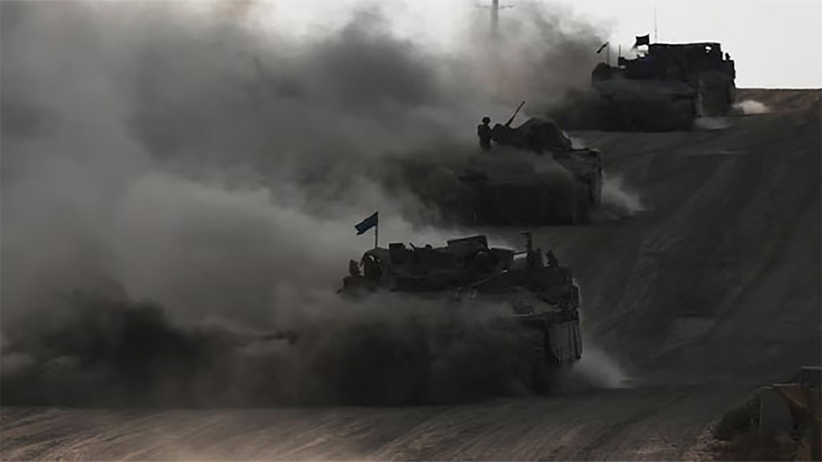 গাজা সীমান্তবর্তী এলাকার দখল এখন ইসরায়েলের হাতে