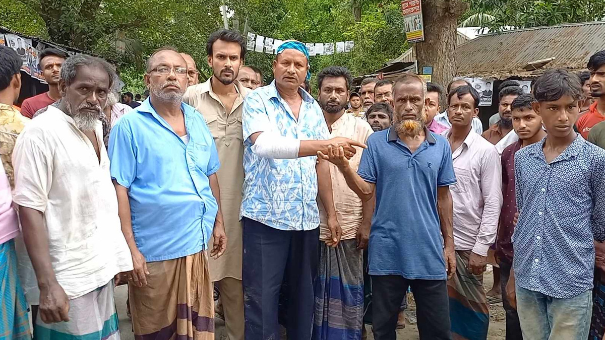 রাজবাড়ীতে ভোটকেন্দ্রে যাওয়ার পথে হামলায় ইউপি সদস্যসহ আহত ২