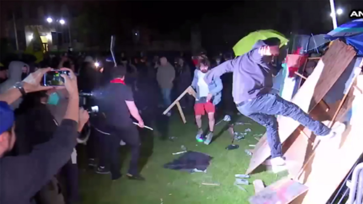 যুক্তরাষ্ট্রে ফিলিস্তিনপন্থীদের ওপর হামলা ইসরায়েলপন্থীদের