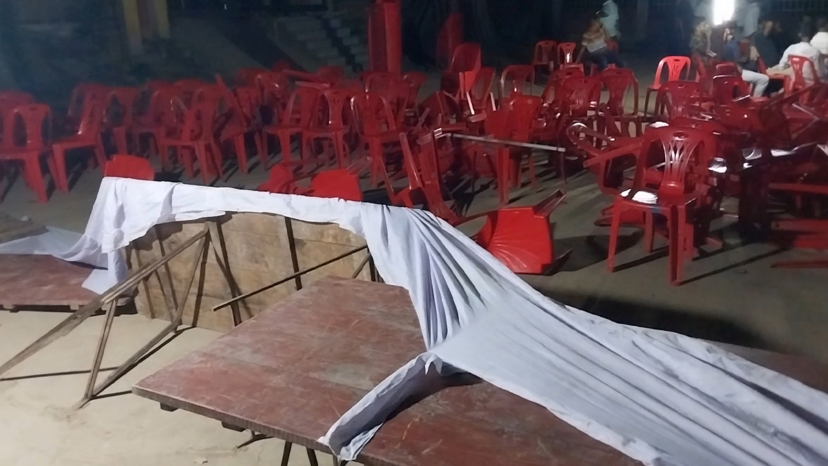 ভাঙ্গায় ঘোড়া প্রতীকের পথসভায় হামলা ও ভাঙচুর, আহত ২