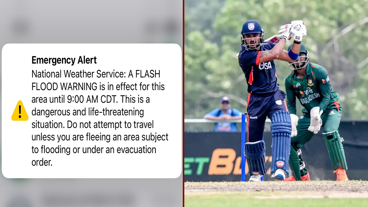 বিশ্বকাপে বাংলাদেশের প্রথম প্রস্তুতি ম্যাচ পরিত্যক্ত