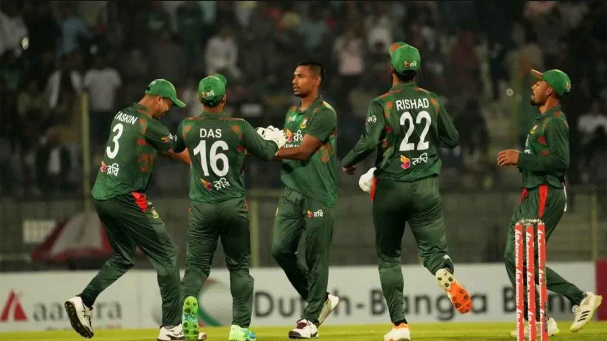 টি-টোয়েন্টি ক্রিকেট ইতিহাসে প্রথম দল হিসেবে যে লজ্জার রেকর্ড গড়লো বাংলাদেশ