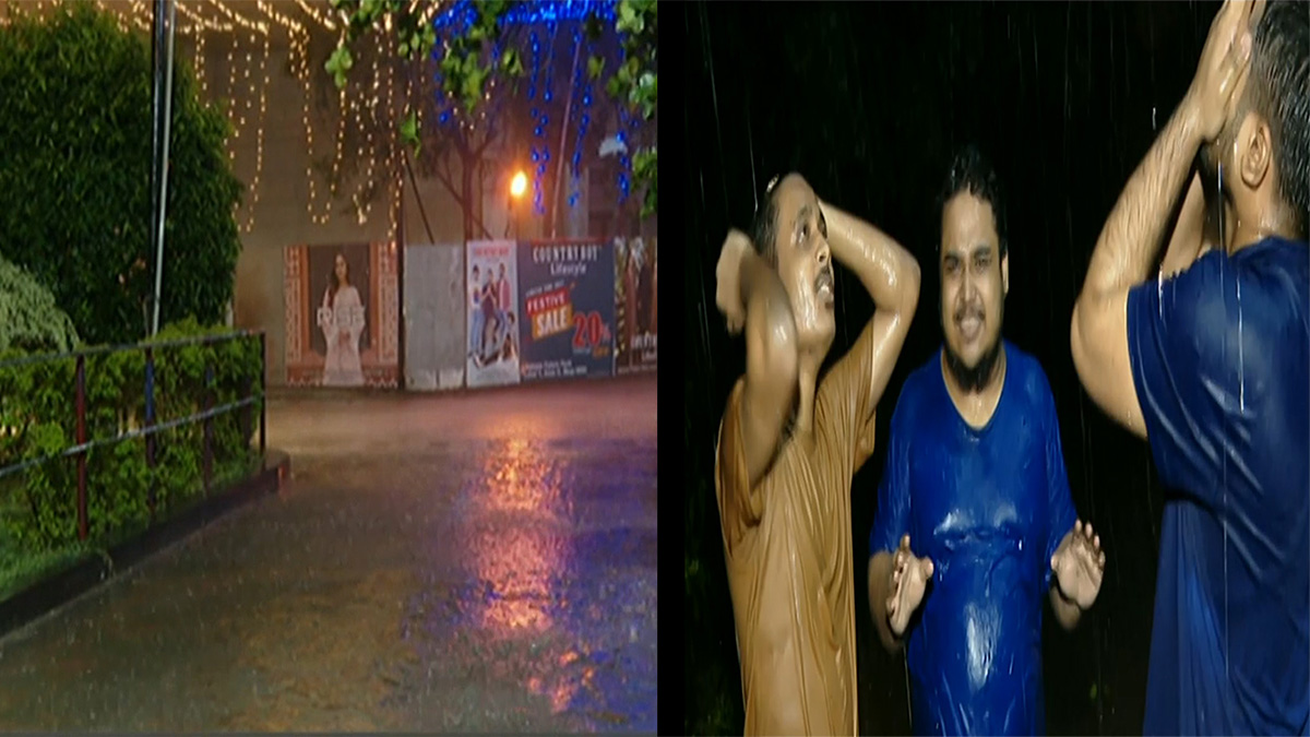 বহু প্রতীক্ষার পর স্বস্তির বৃষ্টি, উচ্ছ্বসিত রাজধানীবাসী