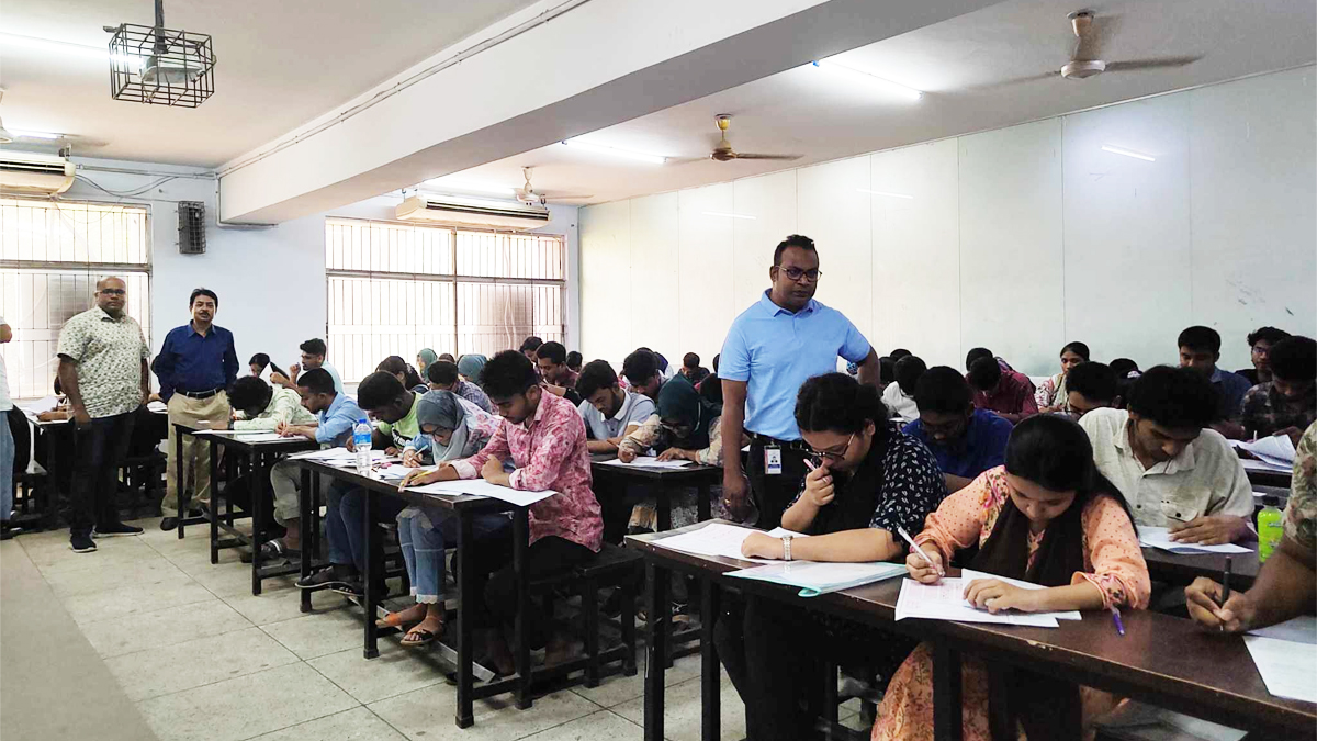 গুচ্ছের ‘বি’ ইউনিটের ভর্তি পরীক্ষা সম্পন্ন