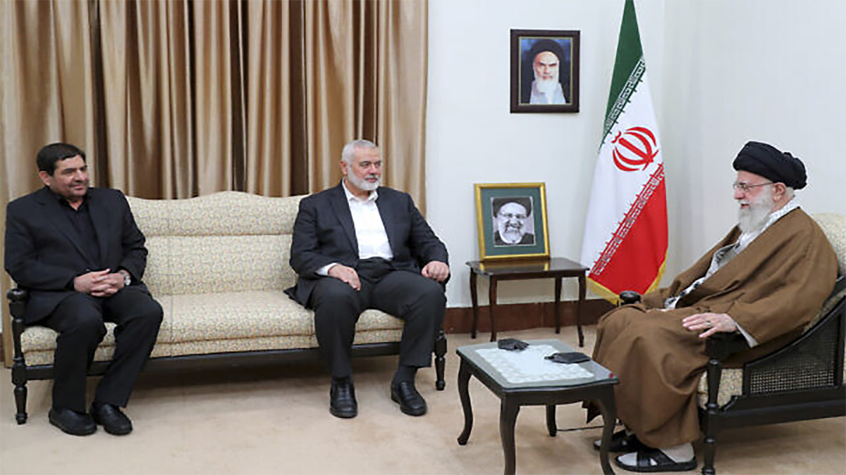 খামেনির সঙ্গে সাক্ষাৎ হামাসপ্রধান হানিয়ার