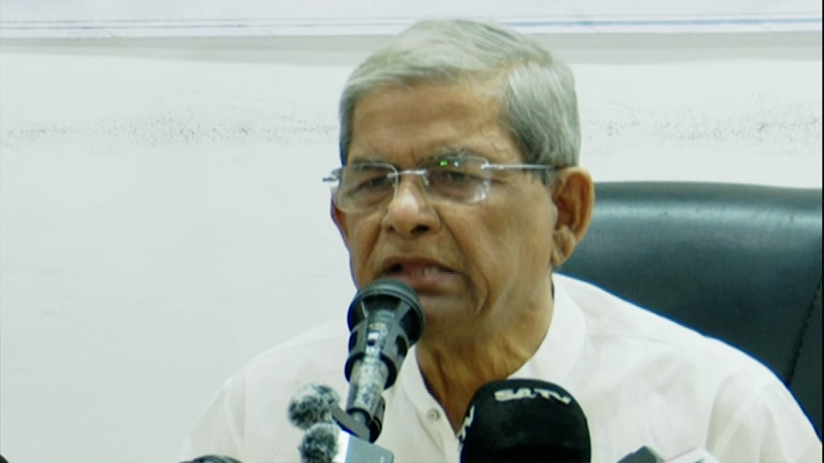 ভারতকে করিডোর দেয়া হলে দেশের সার্বভৌমত্ব হুমকির মুখে পড়বে: মির্জা ফখরুল