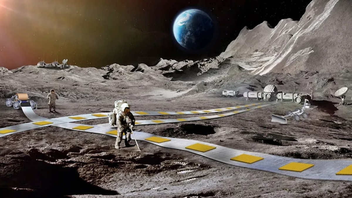 চাঁদে রোবট ট্রেন তৈরি করতে চায় নাসা
