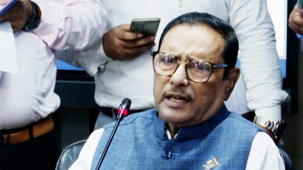 গাড়ি লক্কড়ঝক্কড় থাকলে রঙ দিয়ে কাজ হবে না, আগে ফিটনেস প্রয়োজন: কাদের