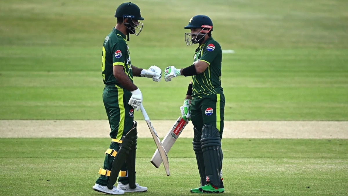 রিজওয়ান-ফখরের জোড়া ফিফটিতে সিরিজে সমতা ফেরালো পাকিস্তান