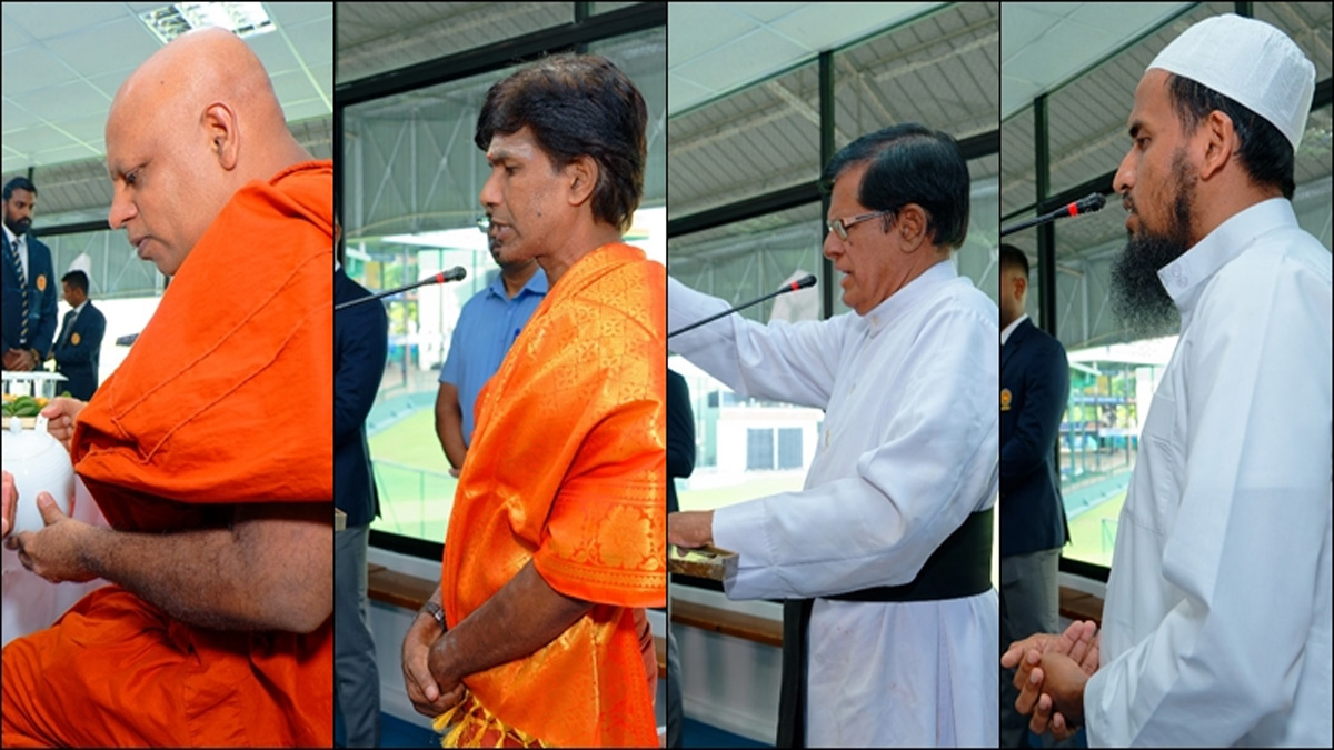 ধর্মগুরুদের দোয়া নিয়ে বিশ্বকাপে শ্রীলঙ্কা