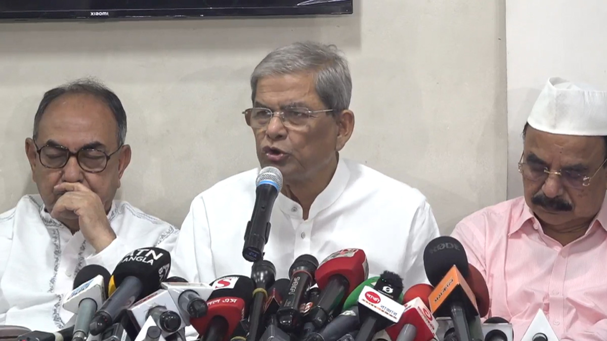 যেকোনো সময় জীবনহানি হতে পারে খালেদা জিয়ার: মির্জা ফখরুল