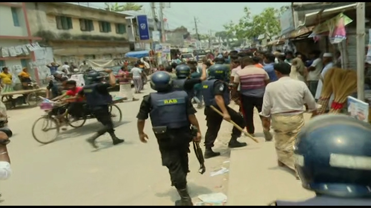 রাজশাহীতে চেয়ারম্যান প্রার্থীর দুই গ্রুপের মধ্যে সংঘর্ষ