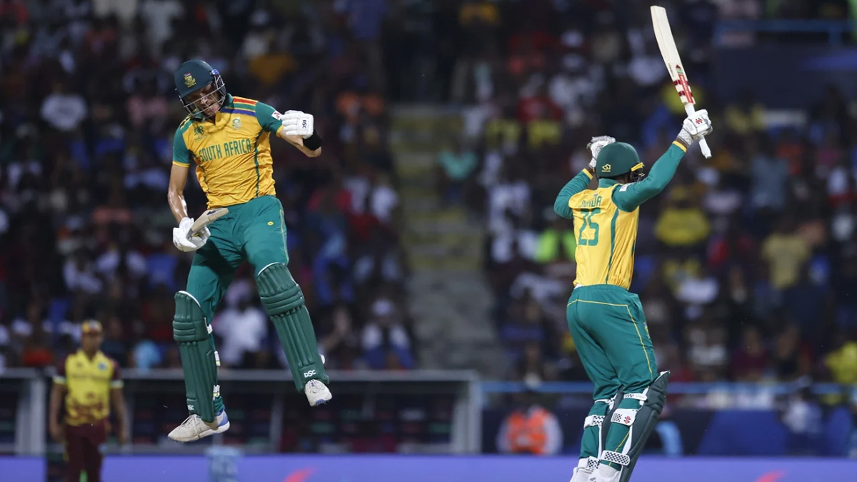 ওয়েস্ট ইন্ডিজকে কাঁদিয়ে সেমিফাইনালে দক্ষিণ আফ্রিকা