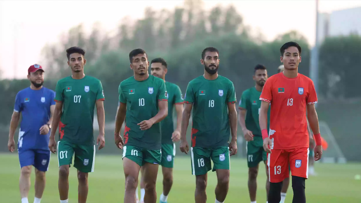 লেবাননের বিপক্ষে মাঠে নামছে বাংলাদেশ
