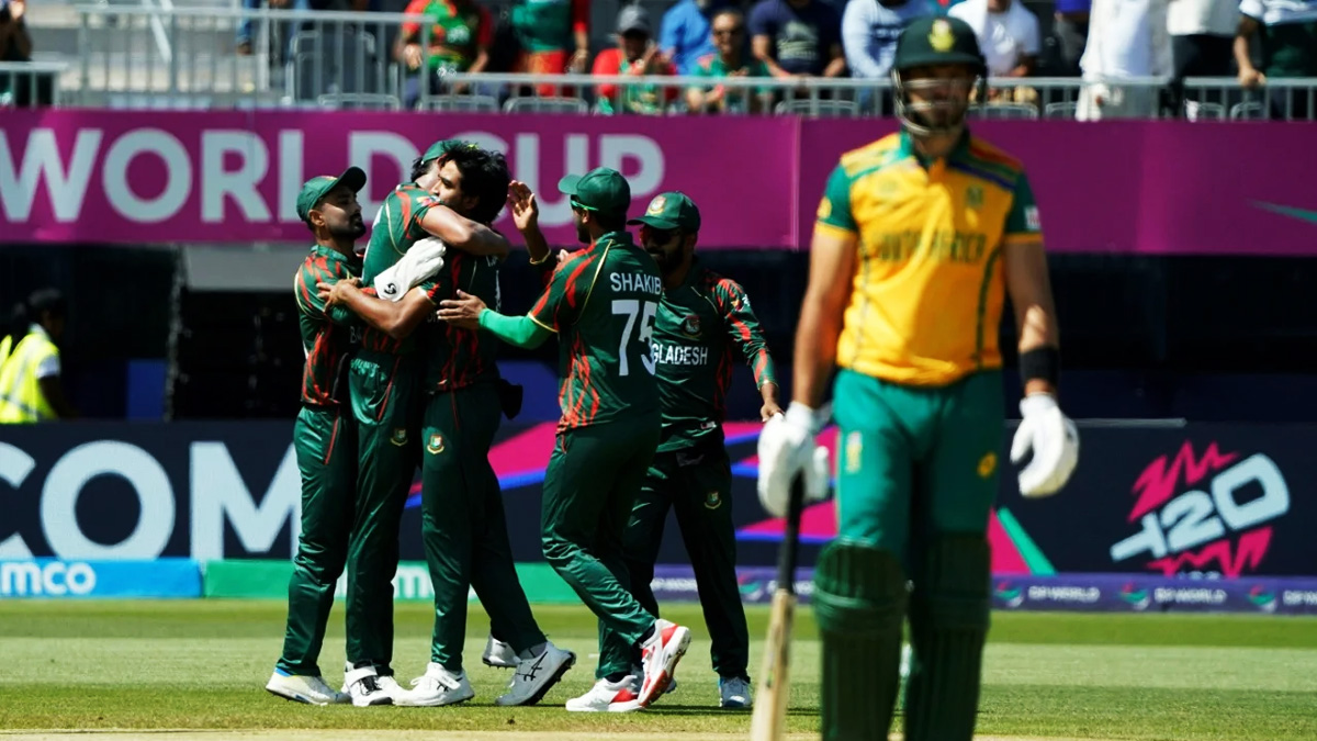 তানজিম সাকিবের পেস আগুনে পুড়ছে দক্ষিণ আফ্রিকা