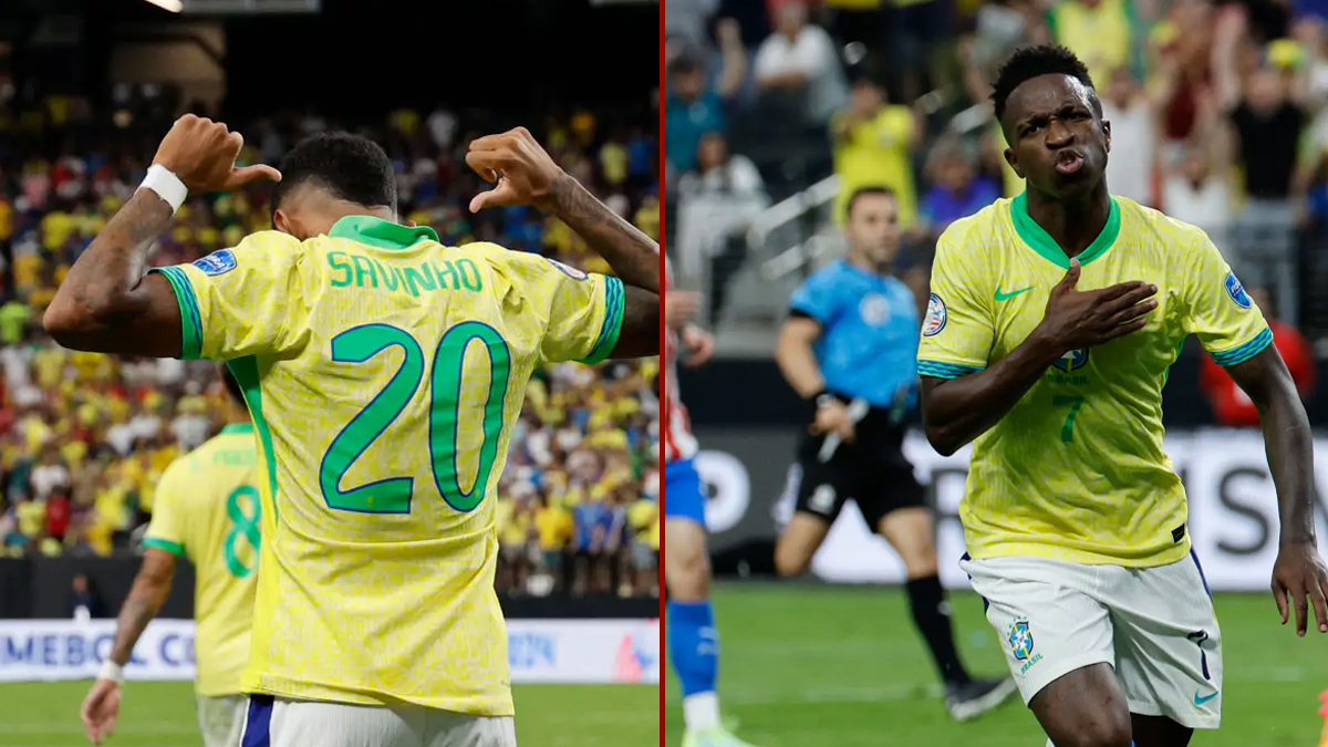 ৪৫ মিনিটে প্যারাগুয়ের জালে ব্রাজিলের ৩ গোল