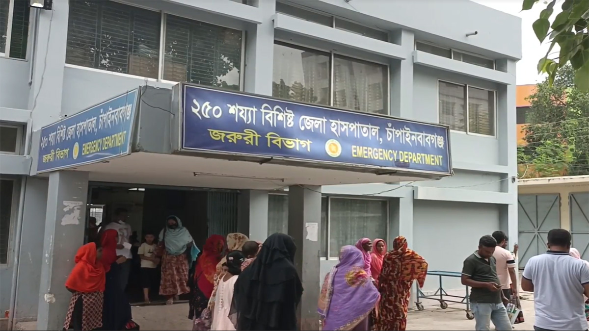 চাঁপাইনবাবগঞ্জে সালিশি বৈঠকে যুবককে কুপিয়ে হত্যা